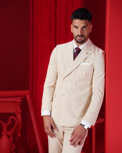 DB-6 Buttons Suit TR - Stripes