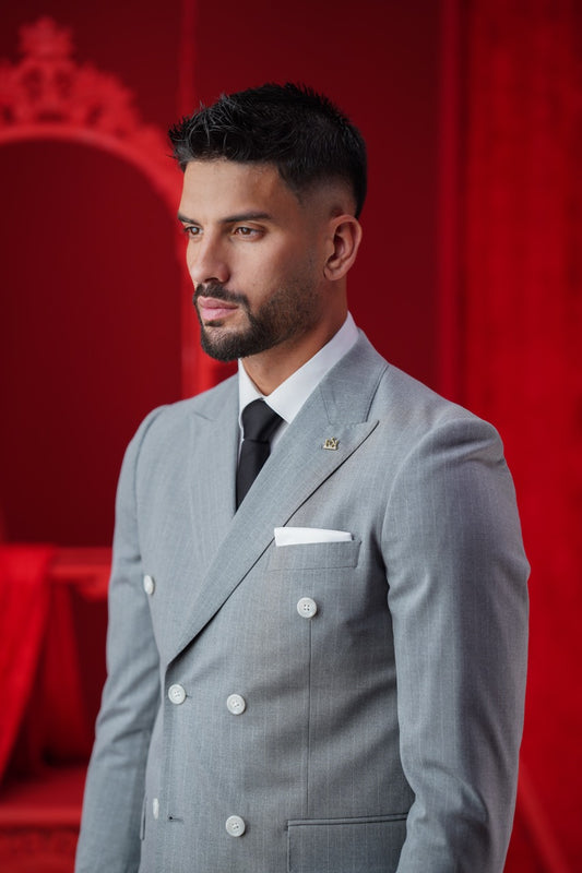 DB-6 Buttons Suit TR - Stripes